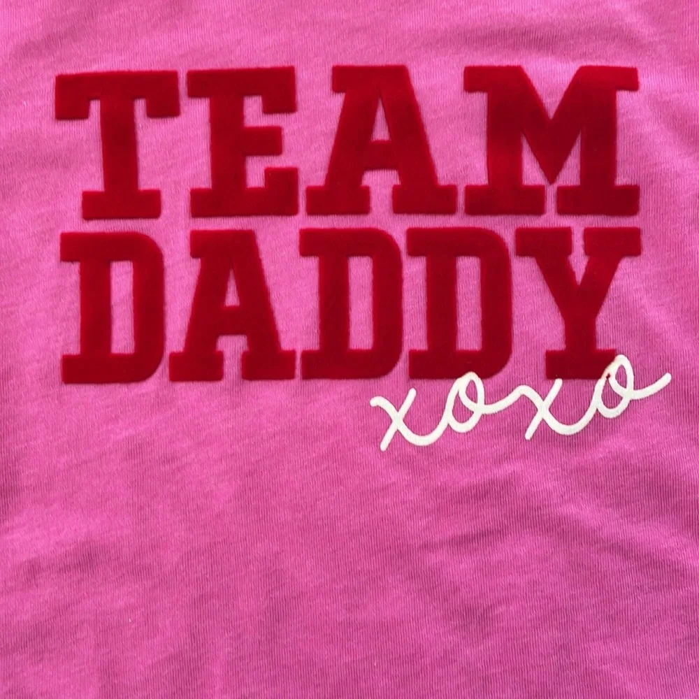 Valentine’s Day “Team Daddy” 3 Piece Outfit Size 18 Months - Picture 11 of 16